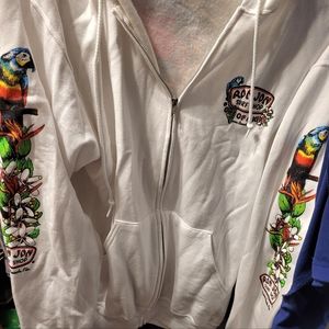 Ron Jon zip up Hoodie